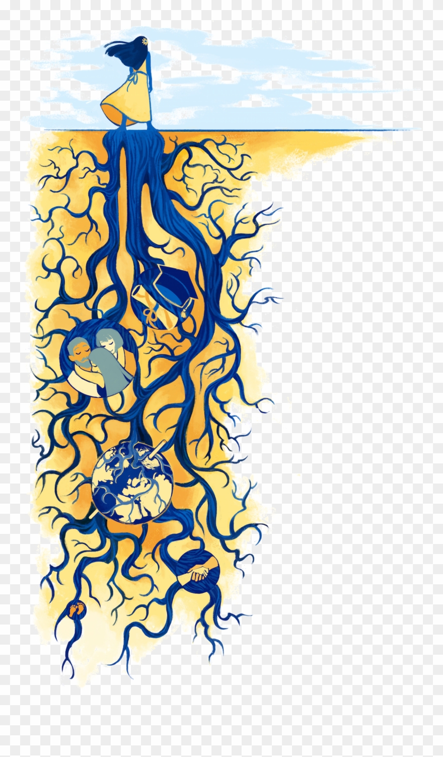 Liberty Drawing Immigration - Social Justice Clipart