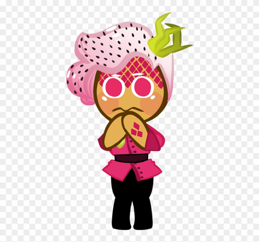 Dragon Fruit Cookie Run Clipart