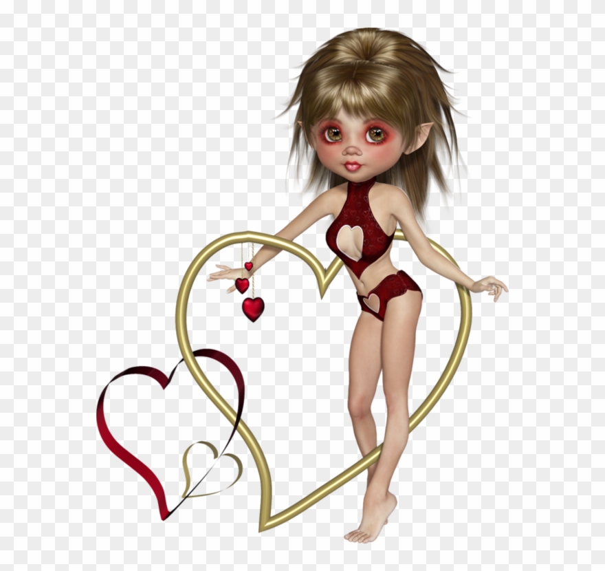 Little Designs, Cute Dolls, Santos, Tube, Clip Art, - Cartoon - Png Download