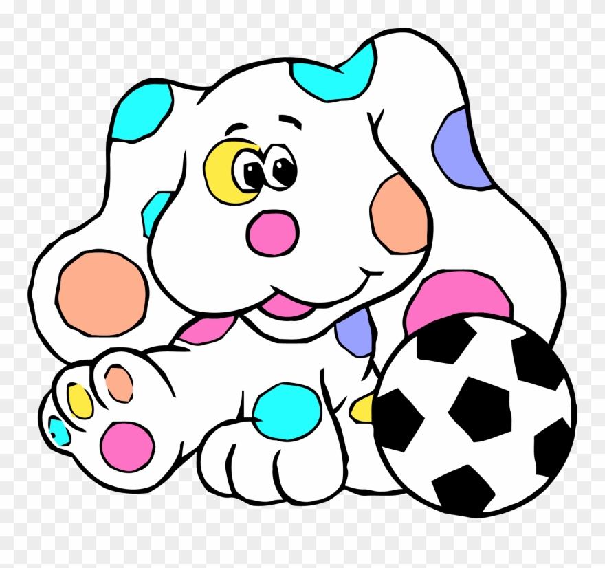 Blue's Clues Clip Art Soccer Ball Clipart Png - Blue's Clues Transparent Png
