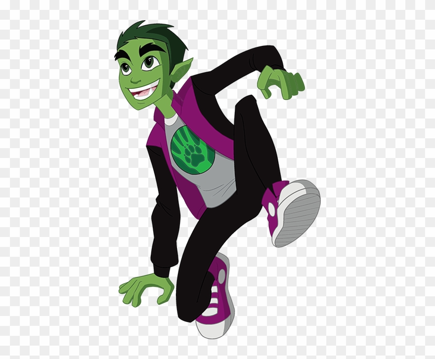 Beast Boy Dc Super Hero Girls Clipart