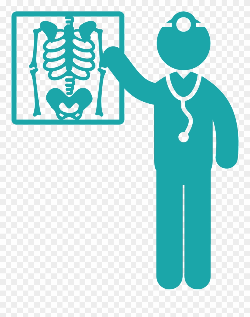 X Ray Computed Tomography Health Care Icon - X Ray Vector Free Clipart