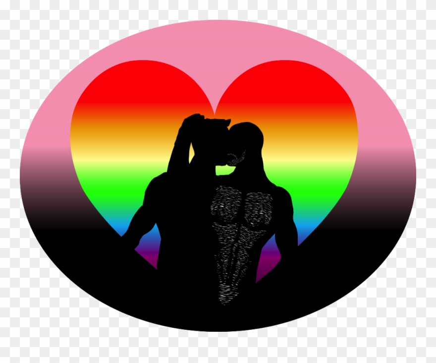 Lgbt Silhouette - Love Clipart