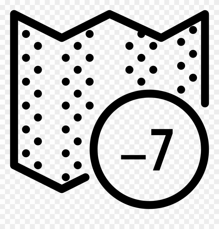 There Is A Horizontal Rectangle With Zigzag Lines On - Time Zone Clipart