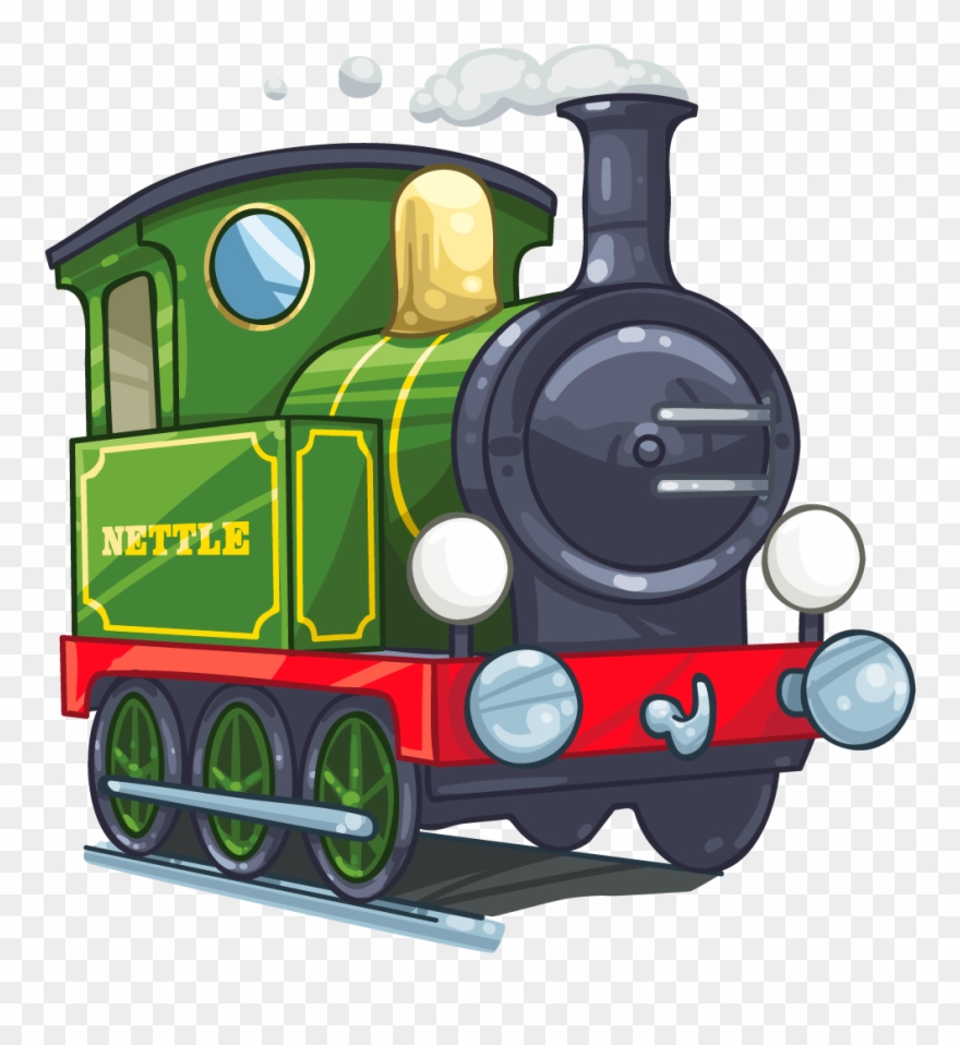 Engine Silhouette At Getdrawings Com Free For - Cartoon Trains Png Clipart