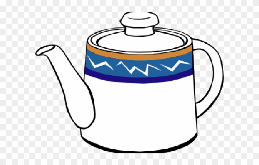 Steam Clipart Teapot - Clipart Of Kettle - Png Download