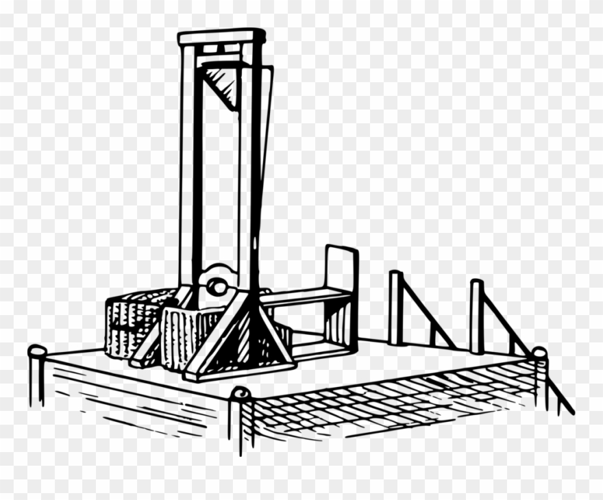 Guillotine Global Current Events Computer Icons Capital - Guillotine French Revolution Drawing Clipart