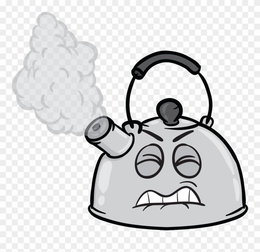 Steam Clipart Tea Kettle - Kettle Emoji - Png Download