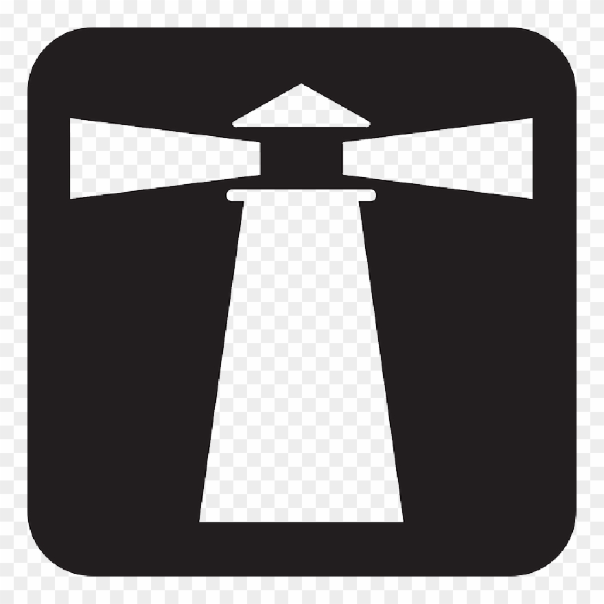 Beacon, Lighthouse, Light House, Shine, Beam, Light - Symbol Of Light House Clipart