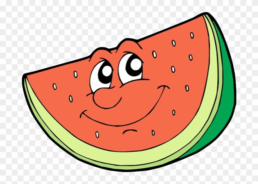 Melon Clipart Animated - Individual Frutas Y Verduras Animadas - Png Download