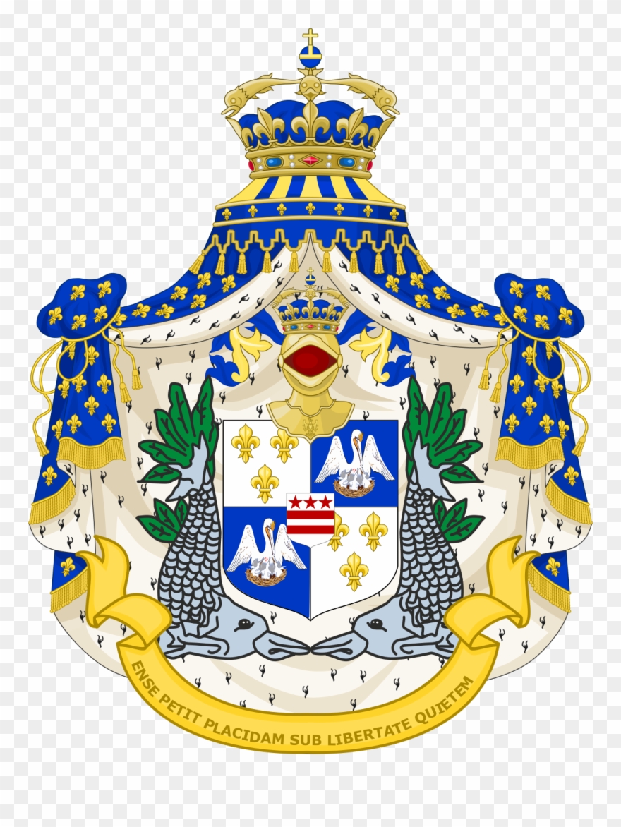 Flag Of Louisiana 1912, Louisianacoa - Alternate Coat Of Arms Of Brazil Clipart