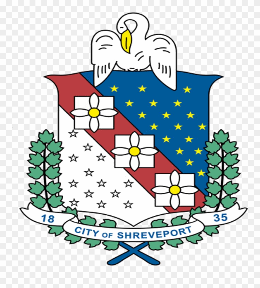 Coat Of Arms Of Shreveport, Louisiana - Shreveport Flag Clipart