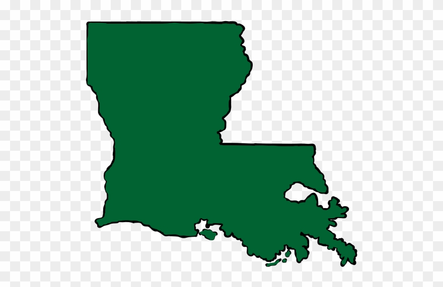 Download Labd - State Of Louisiana Vector Clipart (#1004686) - PinClipart