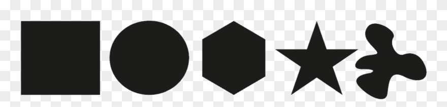 Both Types Are A Two-dimensional Outline, Which Means - Design Clipart