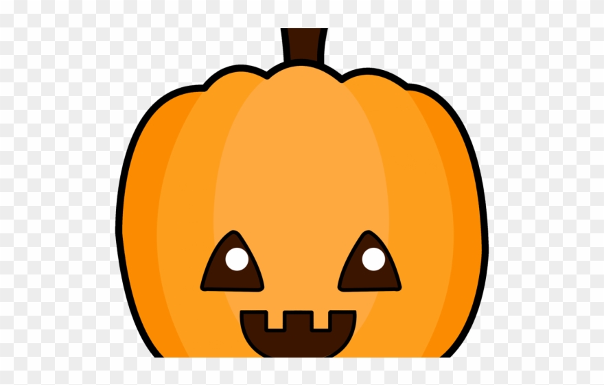 Pumpkin Clipart Basic - Cute Pumpkin - Png Download