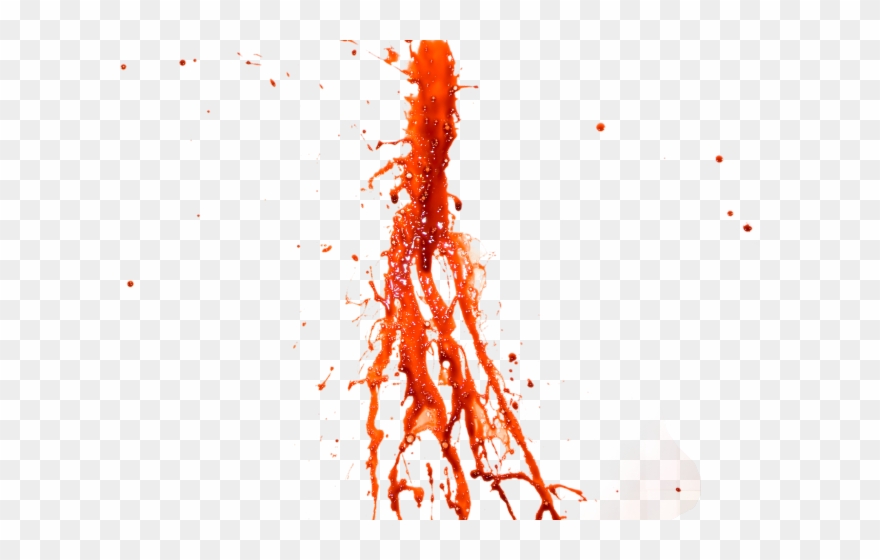 Dirt Clipart Food Splatter - Blood On Face Png Transparent Png