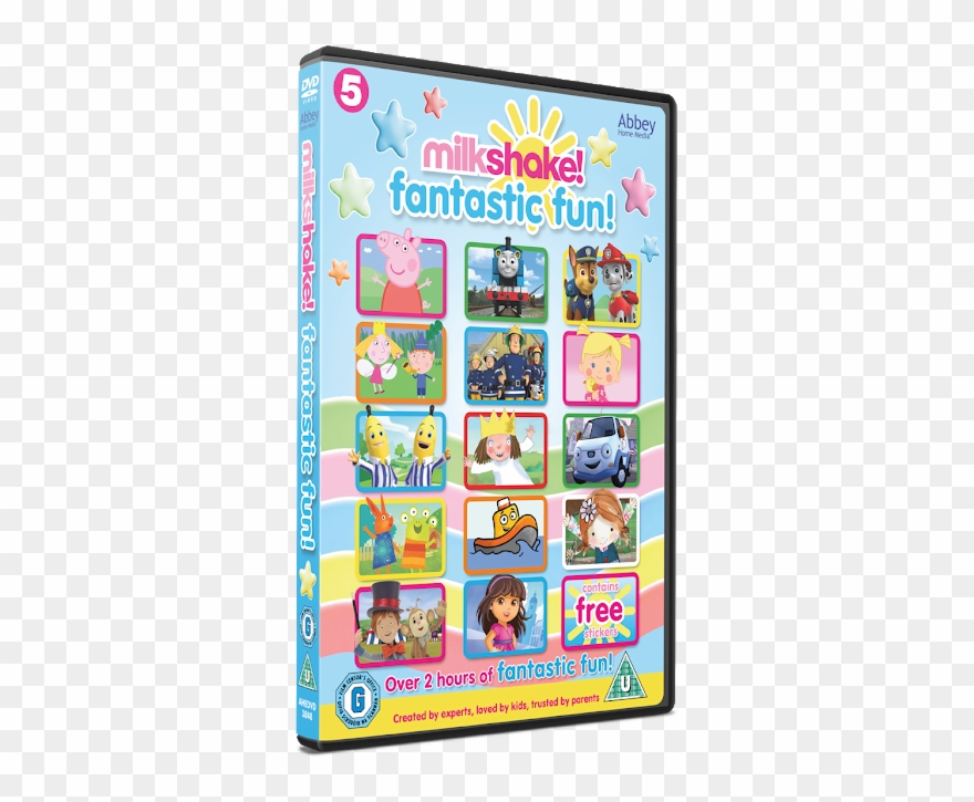 Milkshake Fantastic Fun Dvd Clipart