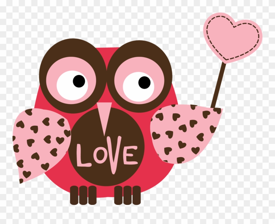 ᗯɧíṃʂíçɑɩ Oῳɩ - Love Me Owl Bib Clipart
