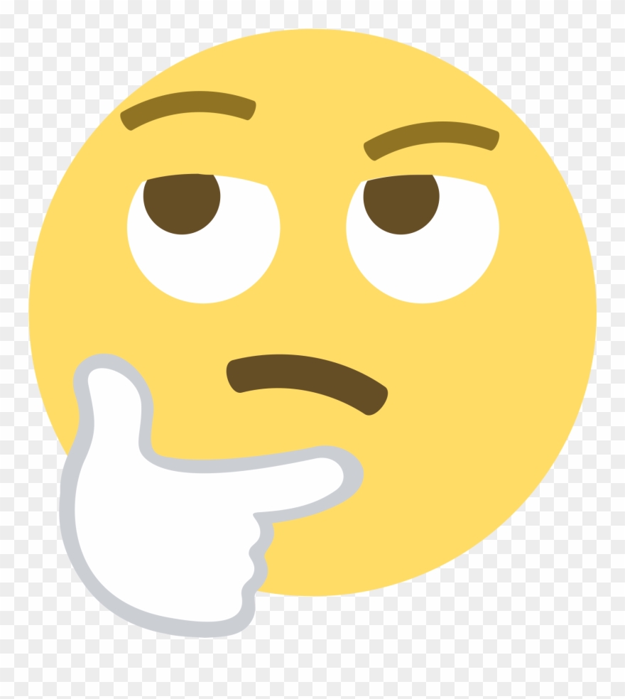 North America Server - Smile Face Thinking Emoji Clipart