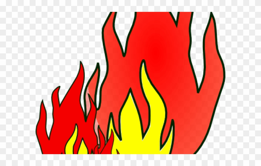 Fireplace Clipart Fireplace Flame - Fire Clip Art - Png Download