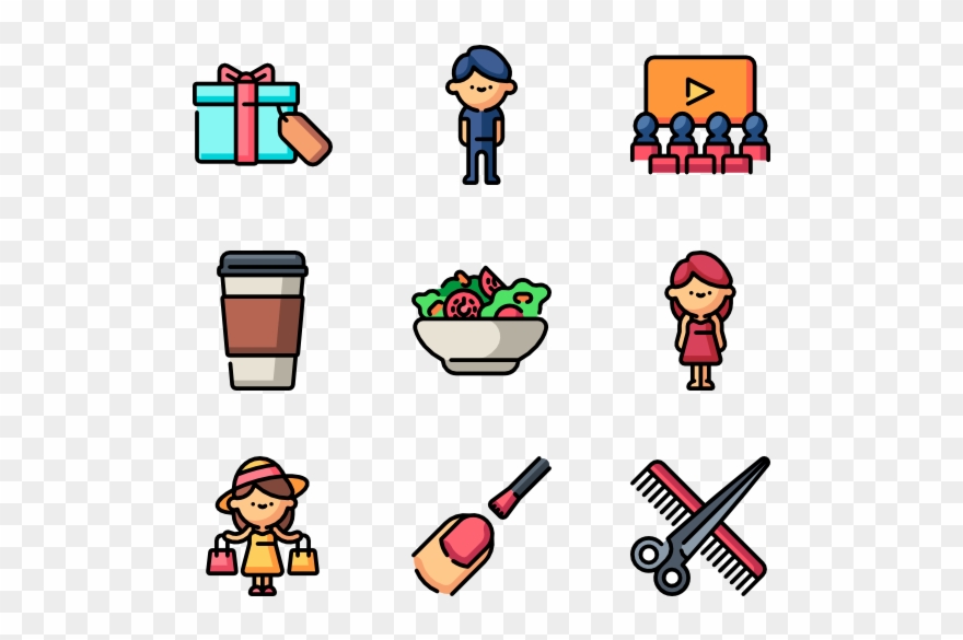 Mall Shopping Center - Shopping Mall Clipart