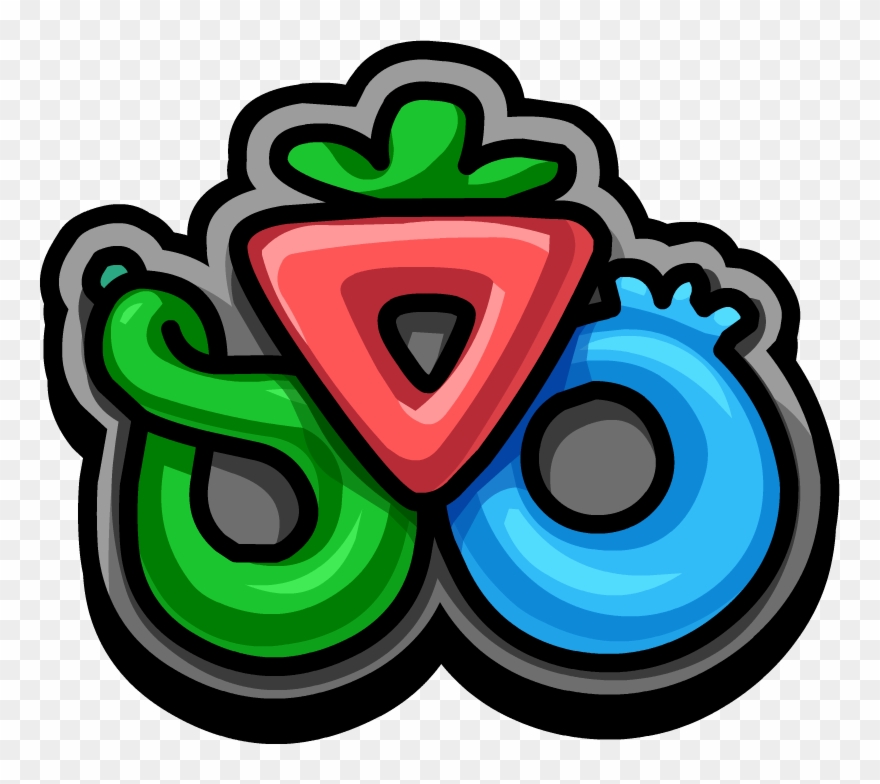 School & Skate Party Puffle Berry Mall Logo - Club Penguin Puffles Logo Clipart