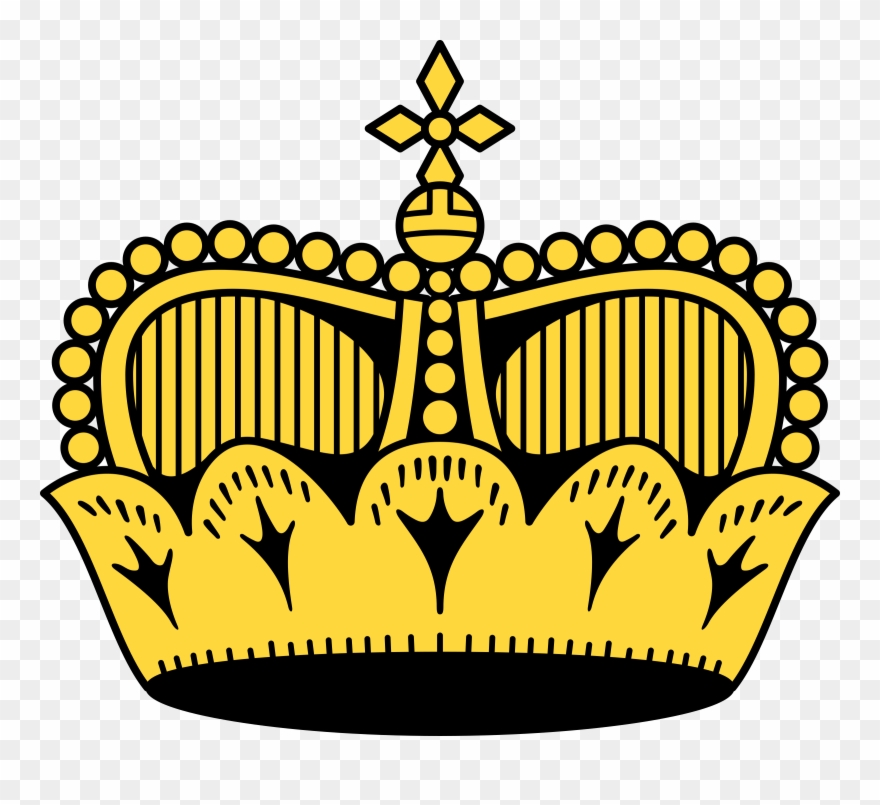 Big Image - Corona De La Bandera De Liechtenstein Clipart