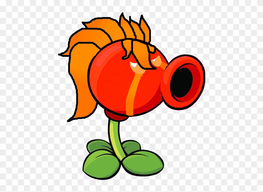 Boot Leg Flaming Pea Plants Vs Zombies - Plants Vs Zombies 2 Goo Peashooter Clipart