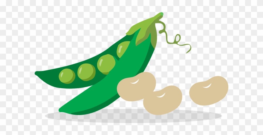 Pea Clipart Green Veggy - Vegetable - Png Download