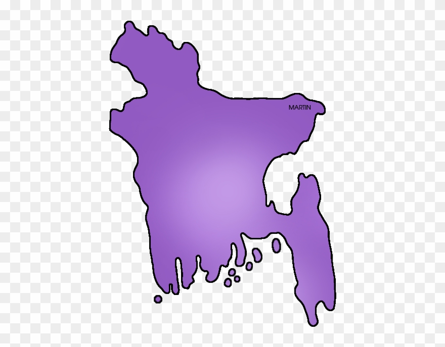 Bangladesh Map - Bangladesh Illustration Clipart