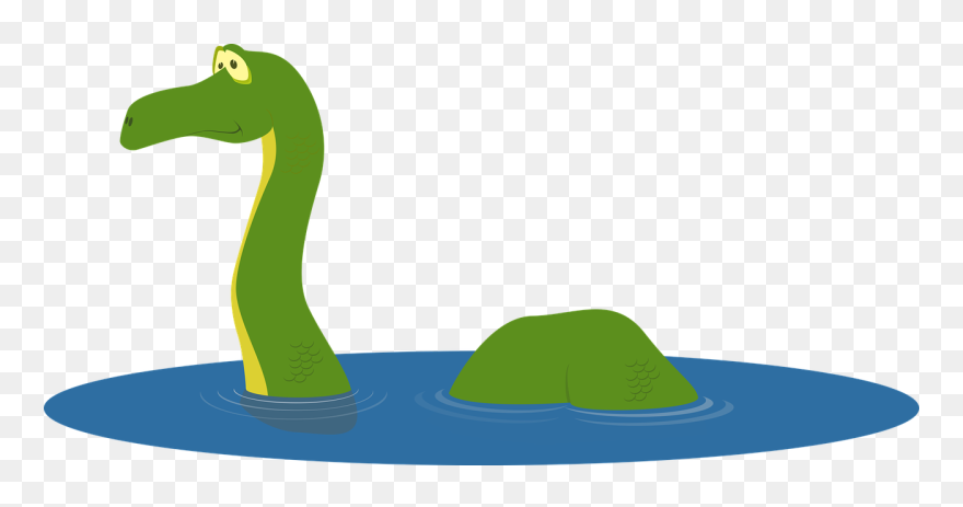 Sea Monster Clipart Icon - Clipart Of The Loch Ness Monster - Png Download