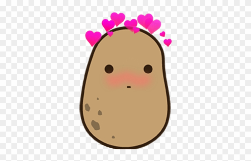 Blushing Potato - Picsart Photo Studio Clipart