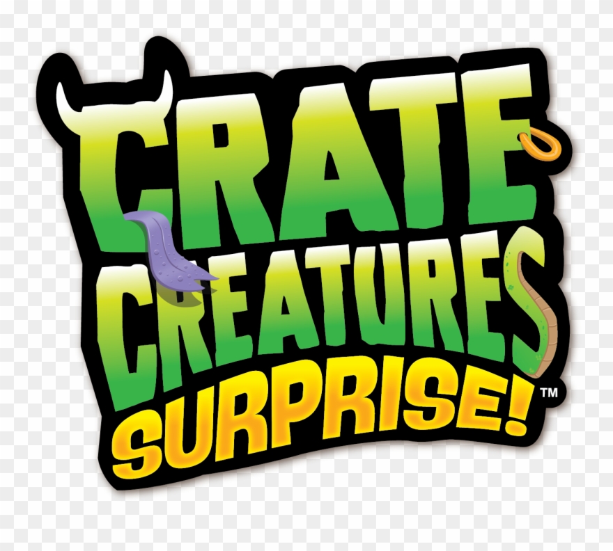 Crate Creatures Surprise Logo Clipart