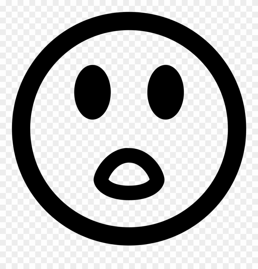 It's A Logo For A Surprised Person - Share Alike Clipart