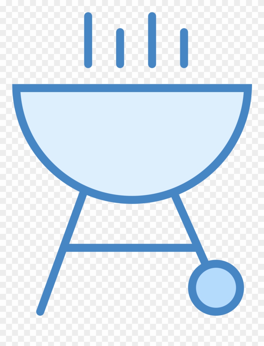 This Icon Represents Weber - Desenho De Churrasco Para Colorir Clipart