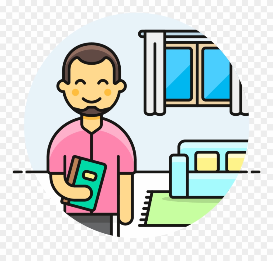 106 Relax Zone Male Asian - Entertainment Clipart