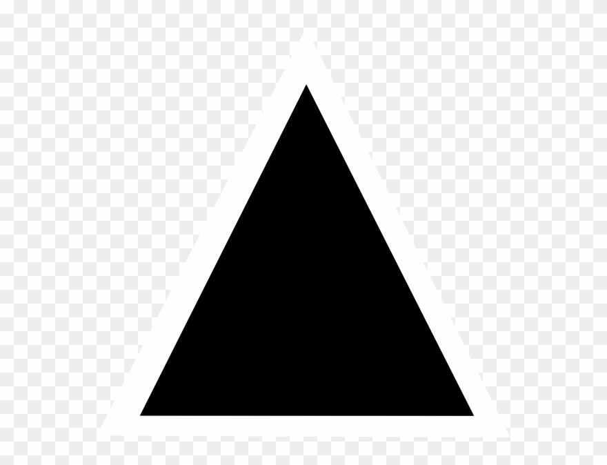 Black Triangle Jpg Clipart