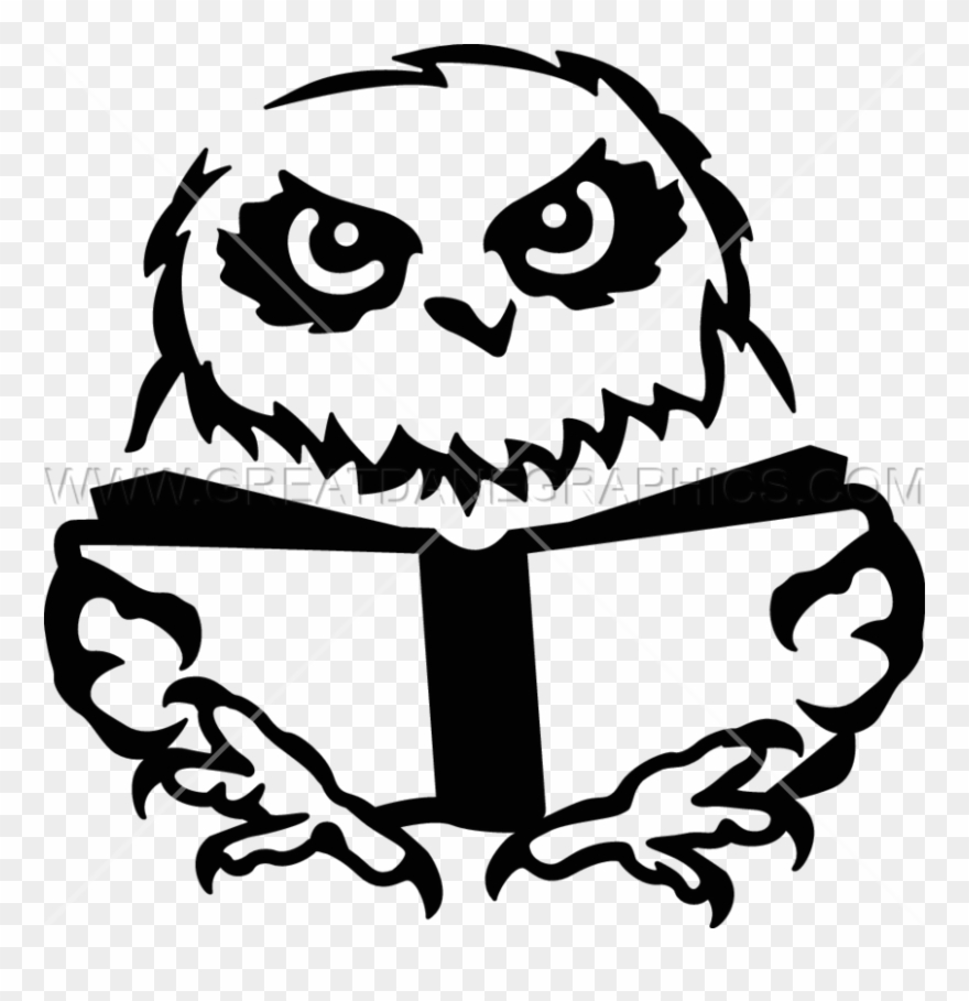 Owl Reader Clipart