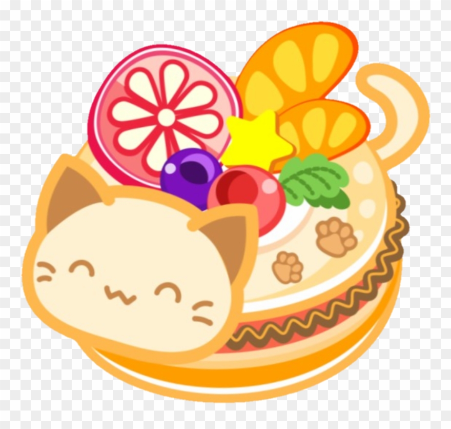 Neko Yum Cute Sweet Kittylove Kitty Food Kitten Kittenl - Cat Clipart