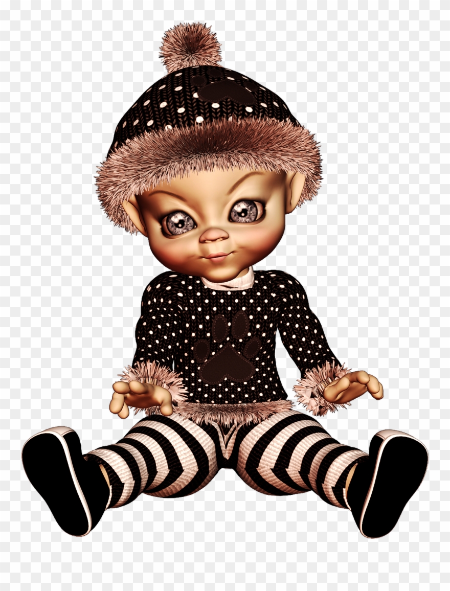 Boy Illustration, Little Designs, Elfen, Filing, Clip - Illustration - Png Download