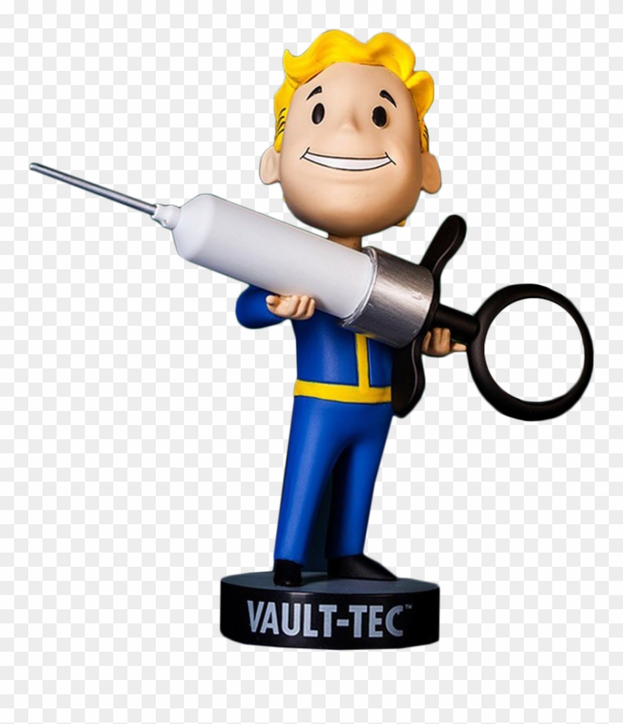 Vault Boy Png Fallout 4 Medicine Vault Boy 111 Bobble - Action Figure Clipart