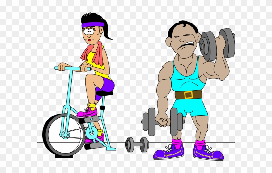 Original - People Exercising Clip Art - Png Download