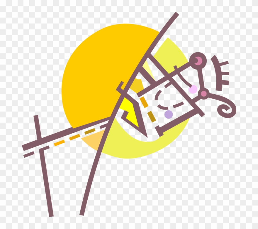 Meet Vaulter Vaults Vector Image Illustration Of - Track And Field Athletics Clipart