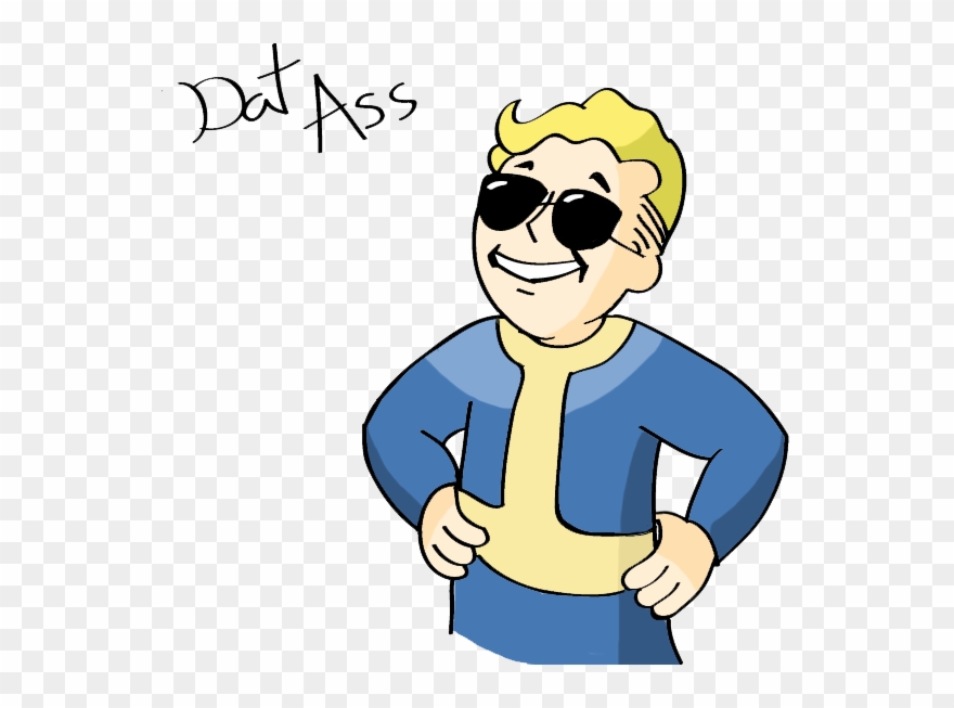 Banner Freeuse Stock Boy Transparent Vault Tec - Vault Boy With Sunglasses Clipart