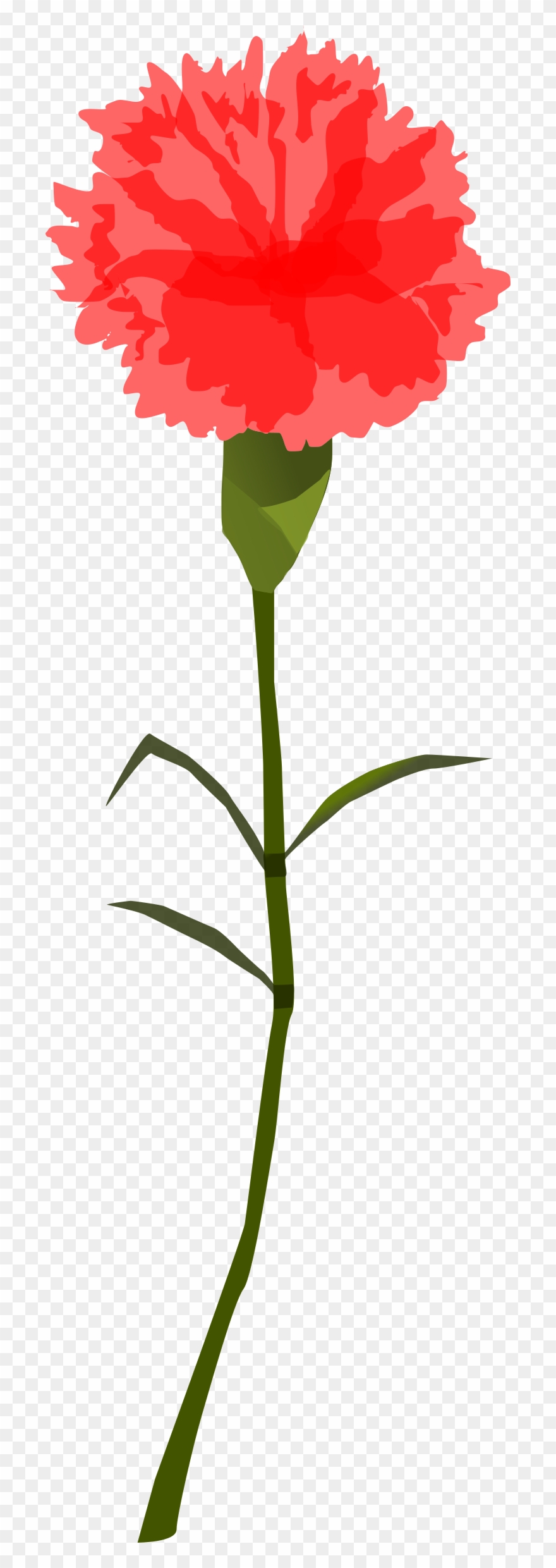 Download Svg Black And White Download Broken Icons - Carnation Png Transparient Clipart