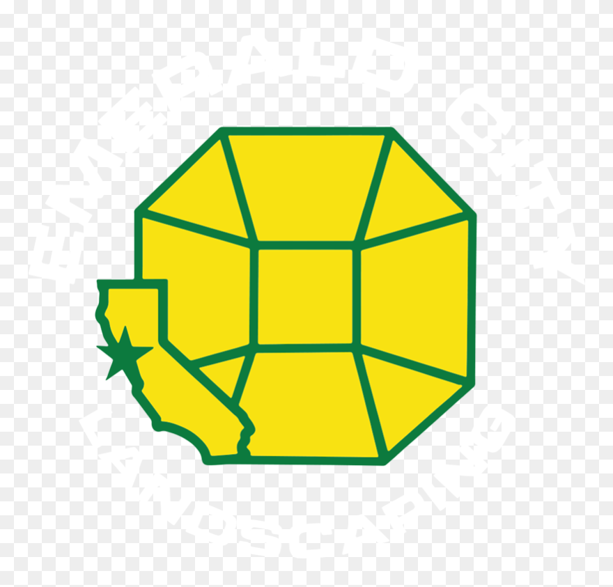 Emerald City Landscaping - Bagua Symbol Yellow Clipart