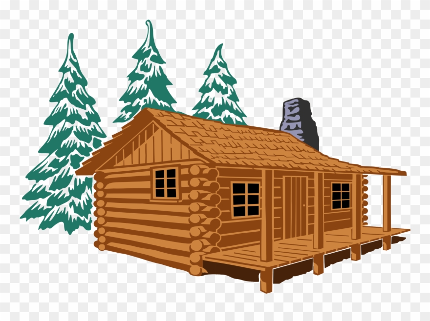 Big Image - Cabin In The Woods Clipart - Png Download