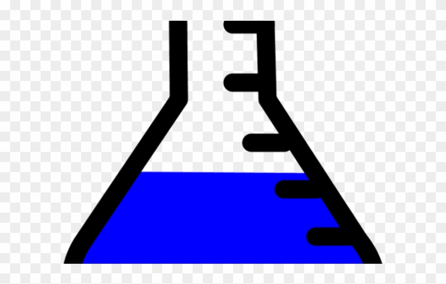 Blue Clipart Beaker - Clip Art Lab Test Tube - Png Download
