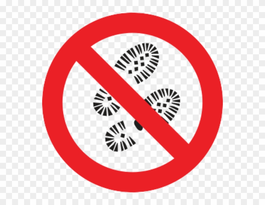 Entering The Cabins With Dirty Shoes Is Forbidden - Ban Alcohol Icon Clipart
