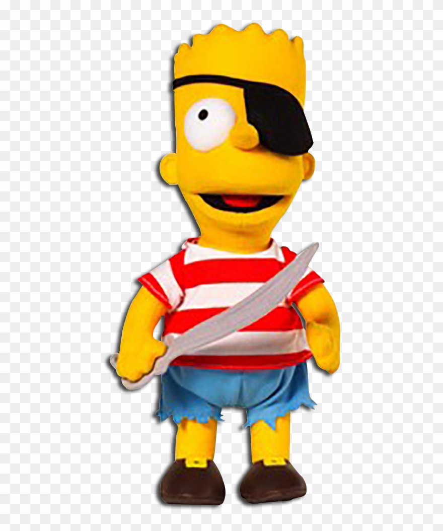 The Simpsons Clipart Halloween - Homer Simpson Pirate - Png Download